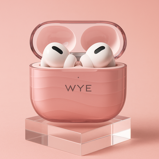 WYEWAVE Pure Audio Wireless Earbuds with Charging Case Pink