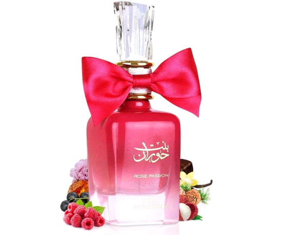 Bint Hooran Rose Passion 100ml EDP Eau De Parfum - Ladies Arabian Fragrance