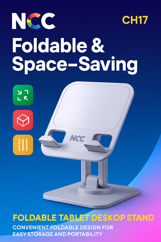 Phone Desk/Tablets Holder Stand Foldable Desktop Table Mount For Mobile Tablet Universal